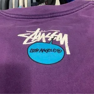 Stussy | Shirts | Vintage Stussy Los Angeles Chapter Purple Stussy | Shirts | Vintage Stussy Los Angeles Chapter Purple